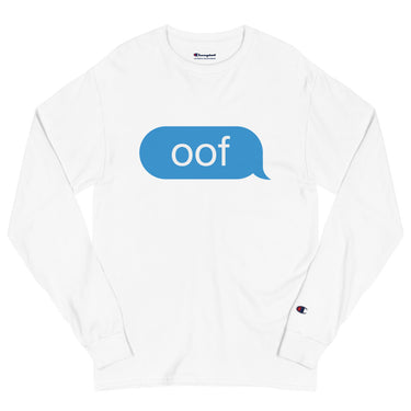 oof Men's Champion Long Sleeve Shirt